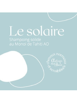 Shampoing Solide Cheveux Secs & Sensibilisés à l'Huile de Monoï