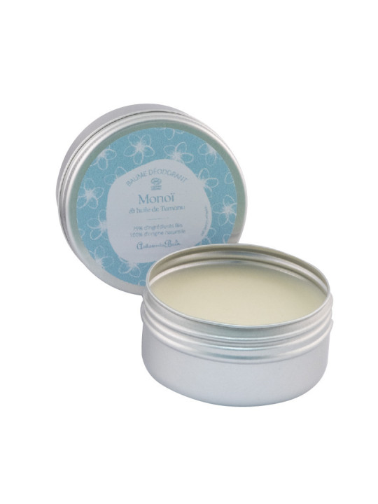 Baume déodorant Monoï de Tahiti AO, 50ml en boîte alu