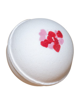 Bombe de bain moussante Pomme d'Amour