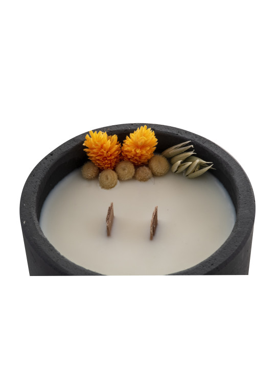 Bougie parfumée Cuir & Fir, 40 heures