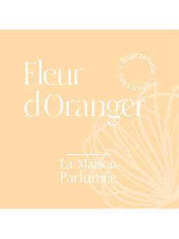 Bougie parfumée Fleur d'Oranger 40 heures
