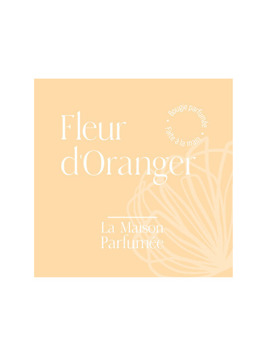 Bougie parfumée Fleur d'Oranger 40 heures