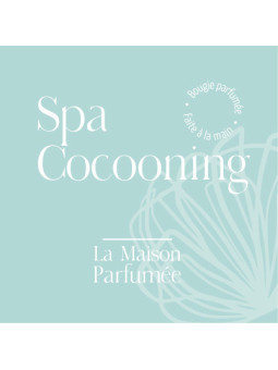 Bougie parfumée Spa Cocooning, 40 heures