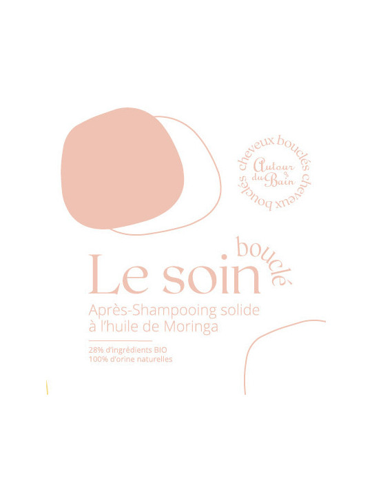 Le soin après shampoing naturel "Le Bouclé", 65g en boîte carton