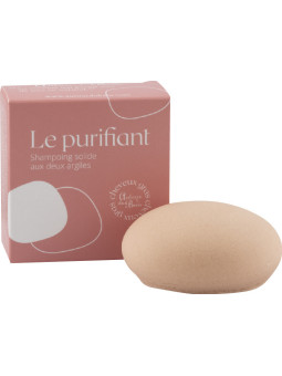 Shampoing Solide Cheveux Gras aux Deux Argiles : Le Purifiant