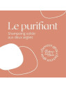 Shampoing Solide Cheveux Gras aux Deux Argiles : Le Purifiant
