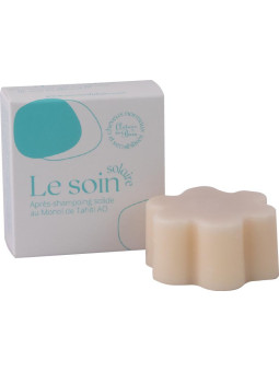 Soin après shampoing solide "Le Solaire" au Monoï de Tahiti AO