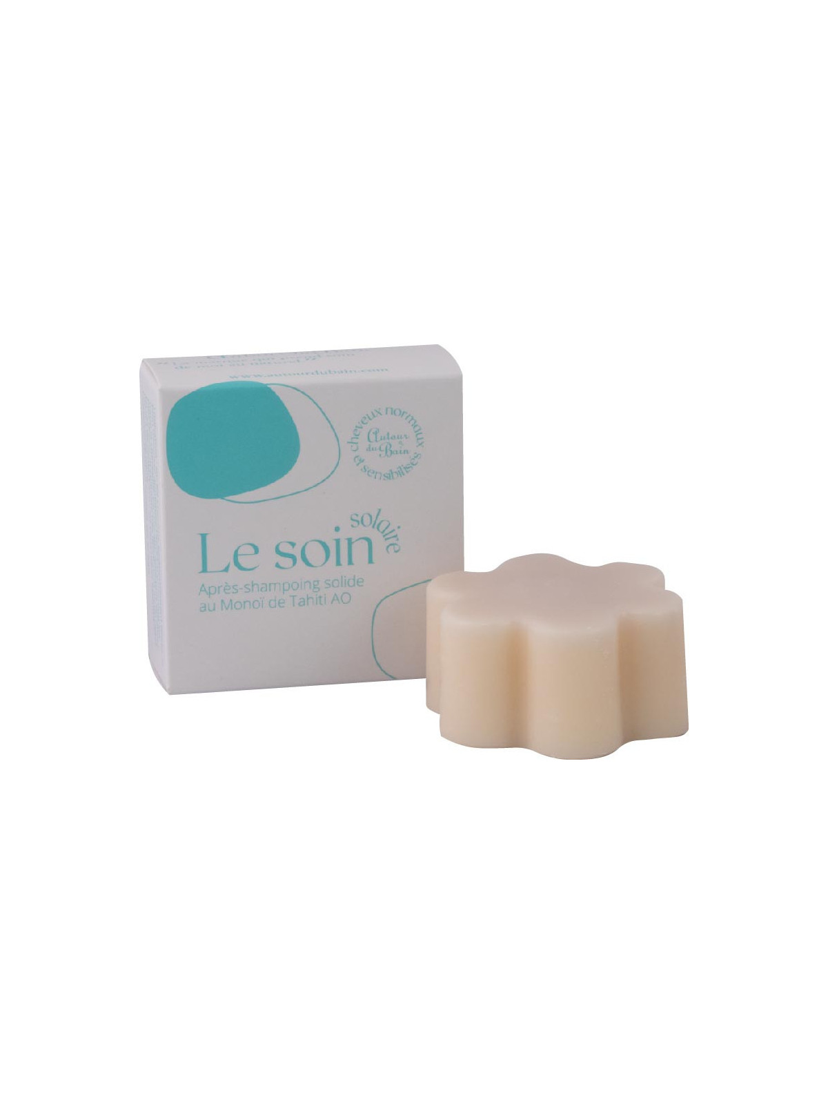 Soin après shampoing solide "Le Solaire" au Monoï de Tahiti AO