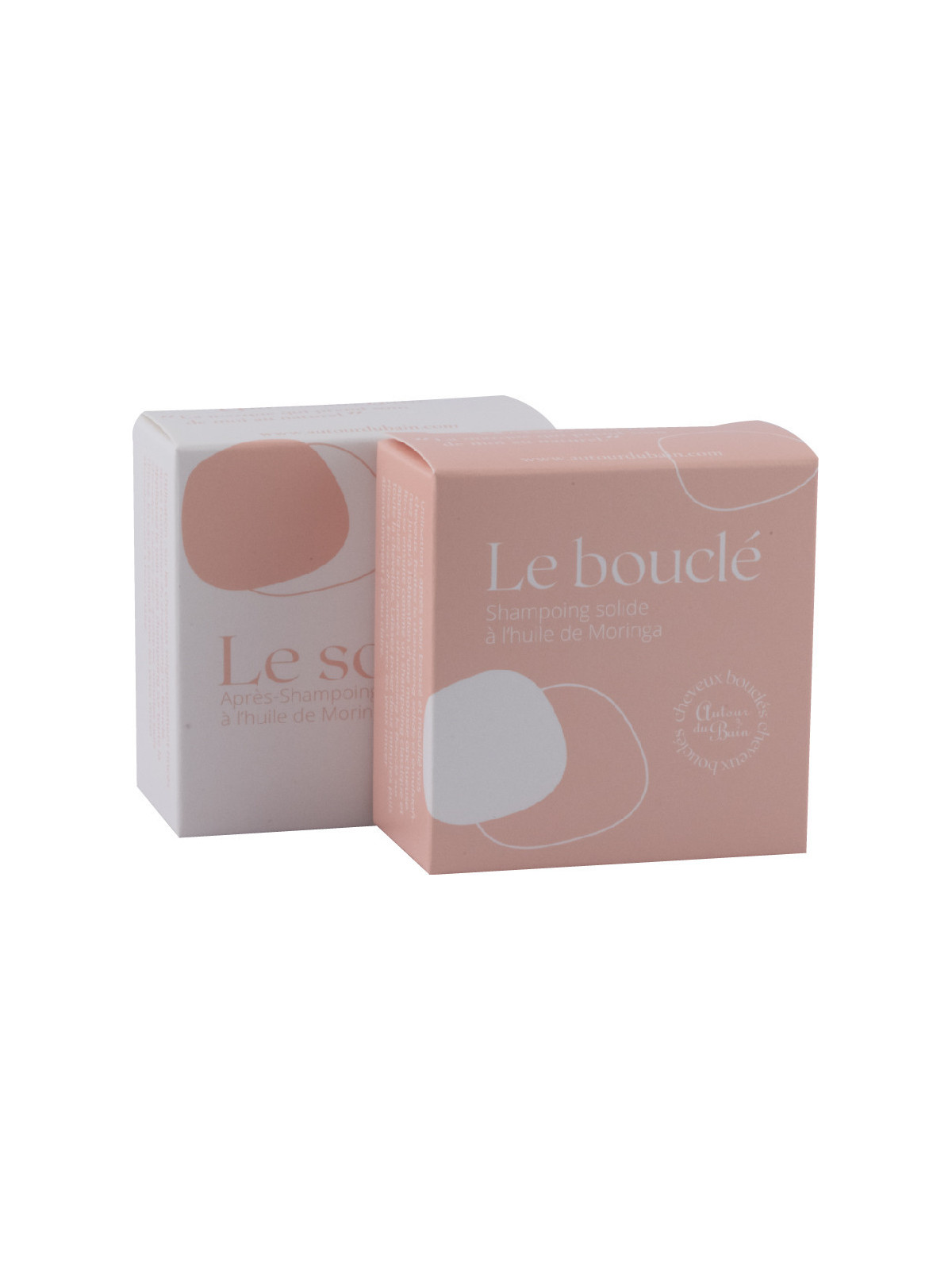 Pochon Duo Le Bouclé à l'huile de Moringa (Shampoing et Soin solides)