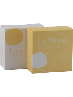 Pochon Duo Le Blond à la Camomille Romaine (Shampoing et Soin solides)