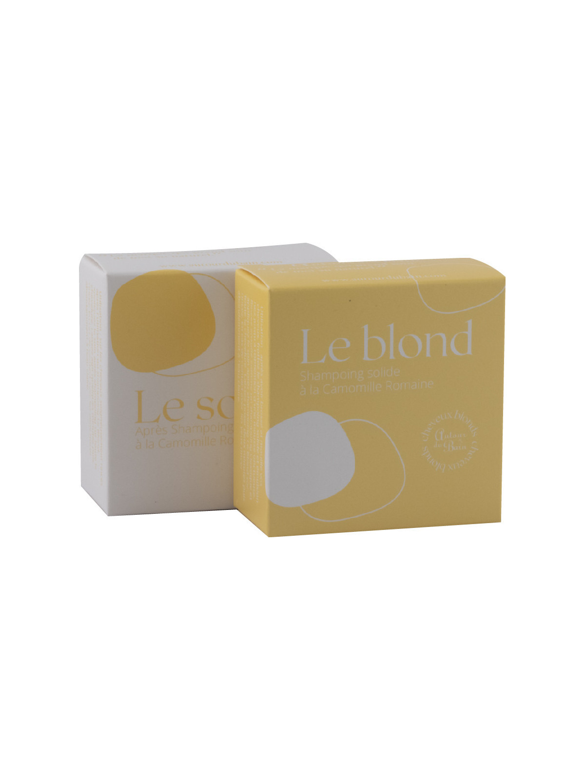 Pochon Duo Le Blond à la Camomille Romaine (Shampoing et Soin solides)