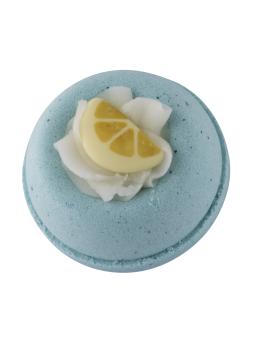 Bombe de Bain Moussante Citron de Menton enrichie en beurre de karité