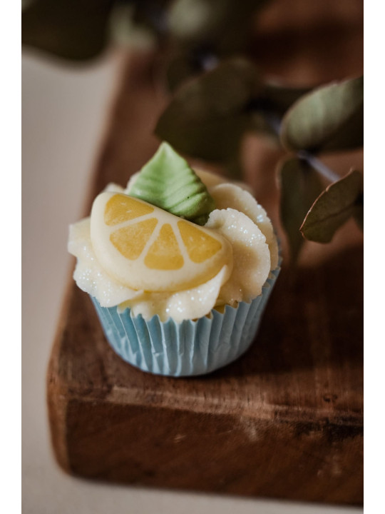 Mini Cupcake Bain/Douche Citron de Menton