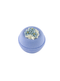 Bombe de bain Moussante Hortensia enrichie en beurre de Karité