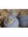 Bombe de bain Moussante Hortensia enrichie en beurre de Karité