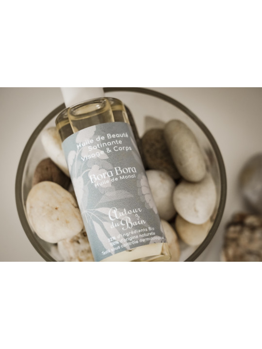 Huile de Beauté Satinante Visage et Corps BORA BORA 100ml