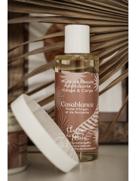 Huile de beauté Nourrissante Visage et Corps CASABLANCA 100ml