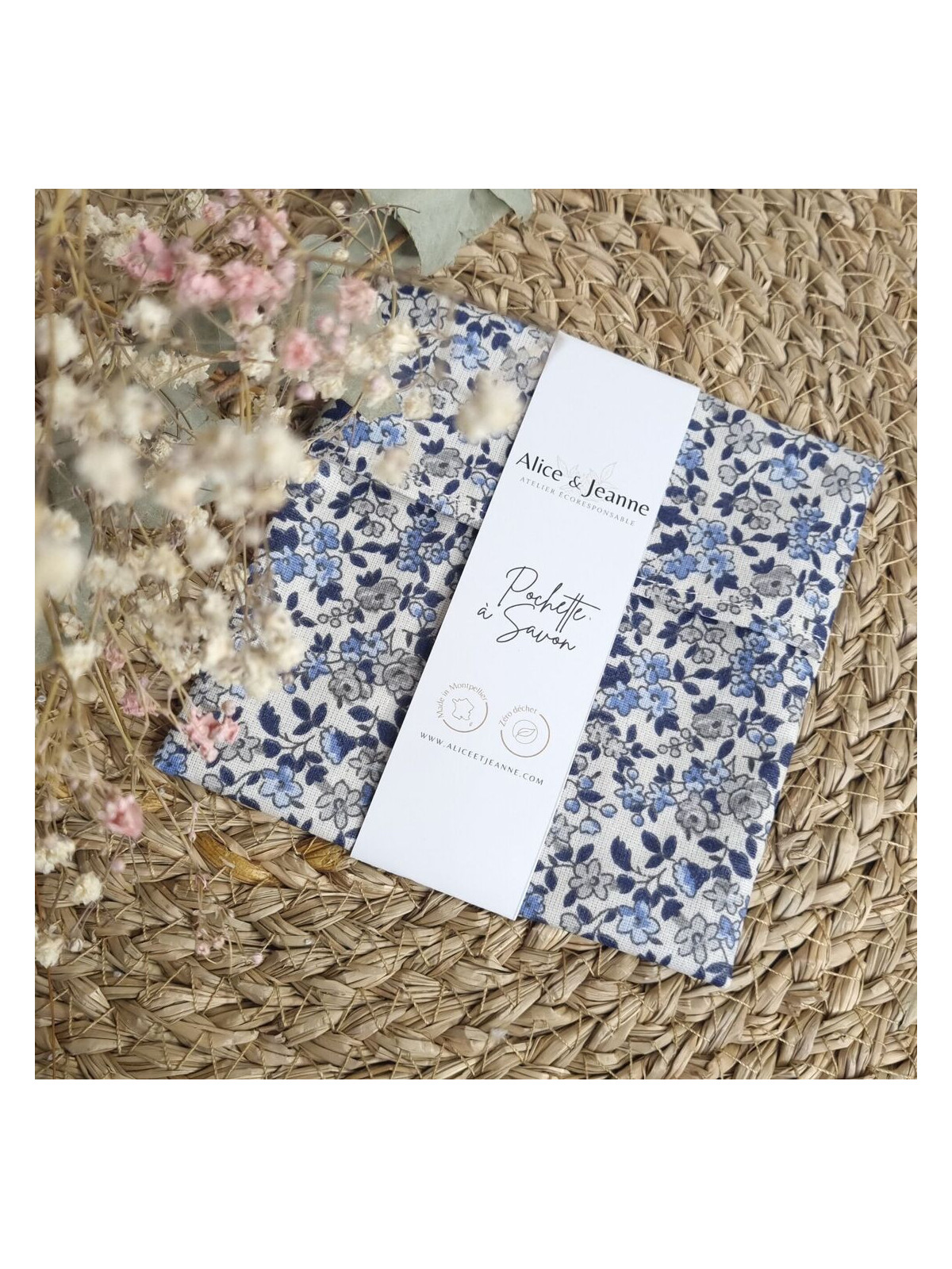 Pochette a savon ou shampoing Louise