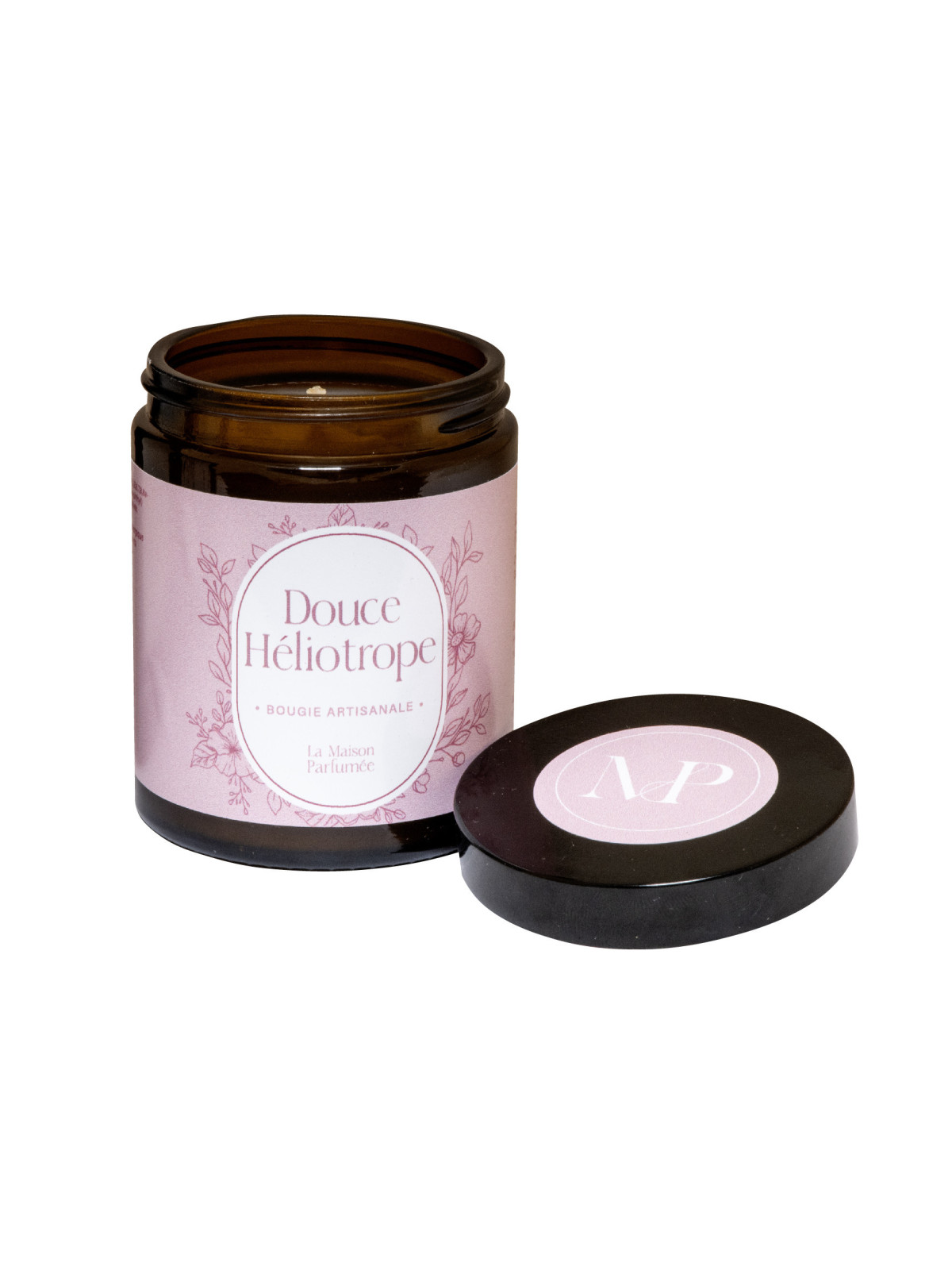 Bougie Parfumée Douce Héliotrope 140gr.