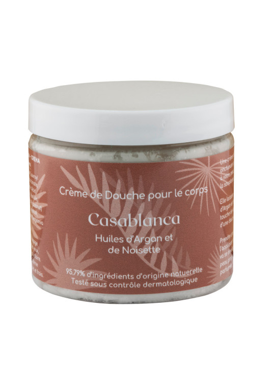 Crème de Douche CASABLANCA Huiles d'Argan et de Noisette 200ml