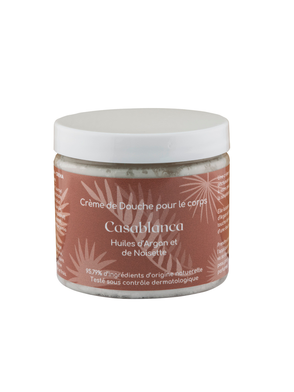 Crème de Douche CASABLANCA Huiles d'Argan et de Noisette 200ml