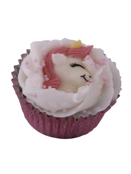 Mini Cupcake Bain/Douche Licorne