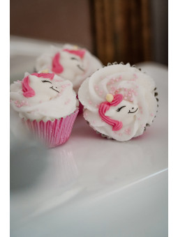 Mini Cupcake Bain/Douche Licorne