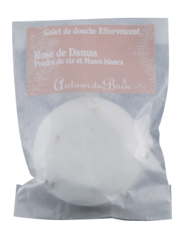 Galet de douche Rose de Damas - 40g