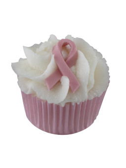 Mini Cupcake Octobre Rose (Bain /Douche)
