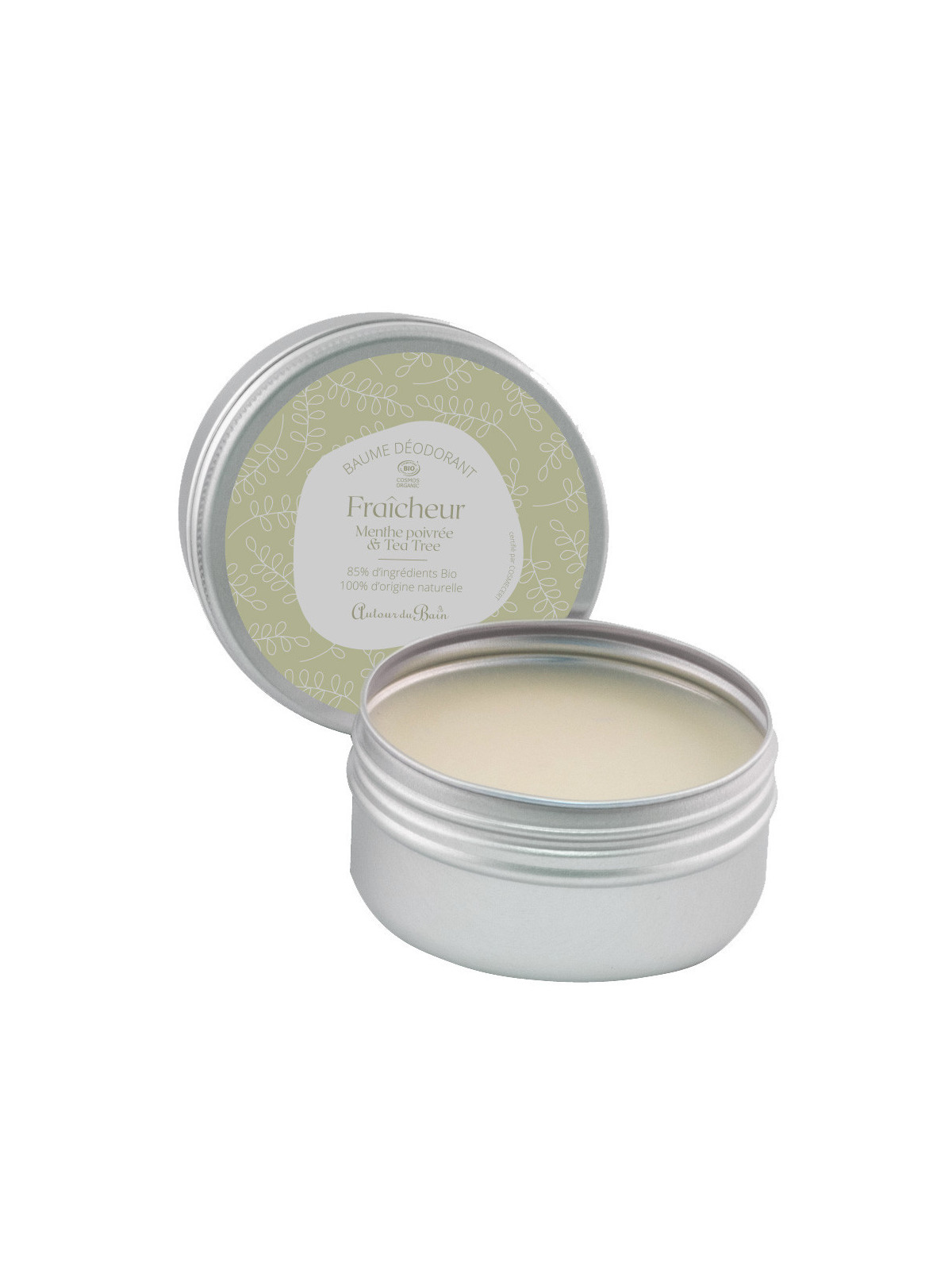 Baume déodorant Fraîcheur, 50ml en boîte alu