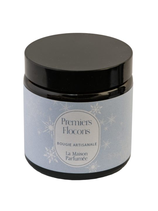 Bougie artisanale Premiers Flocons 90 gr