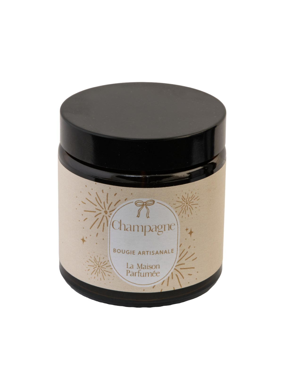 Bougie Artisanale Champagne 90gr.