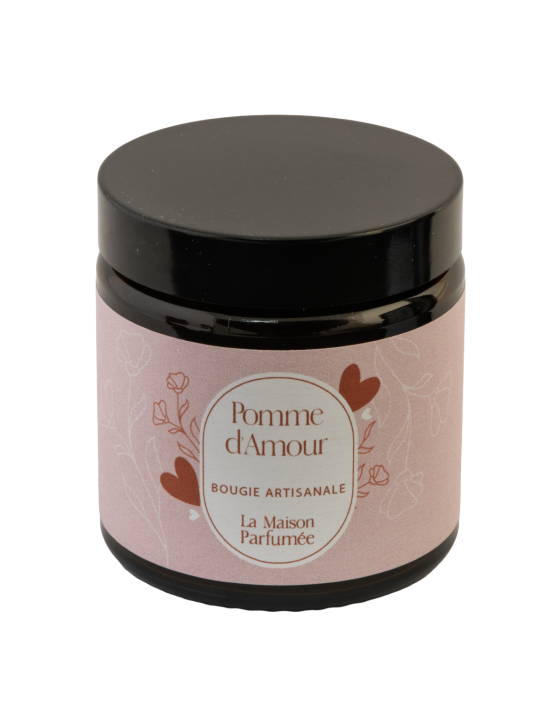 Bougie Artisanale Pomme d'Amour 90 gr.
