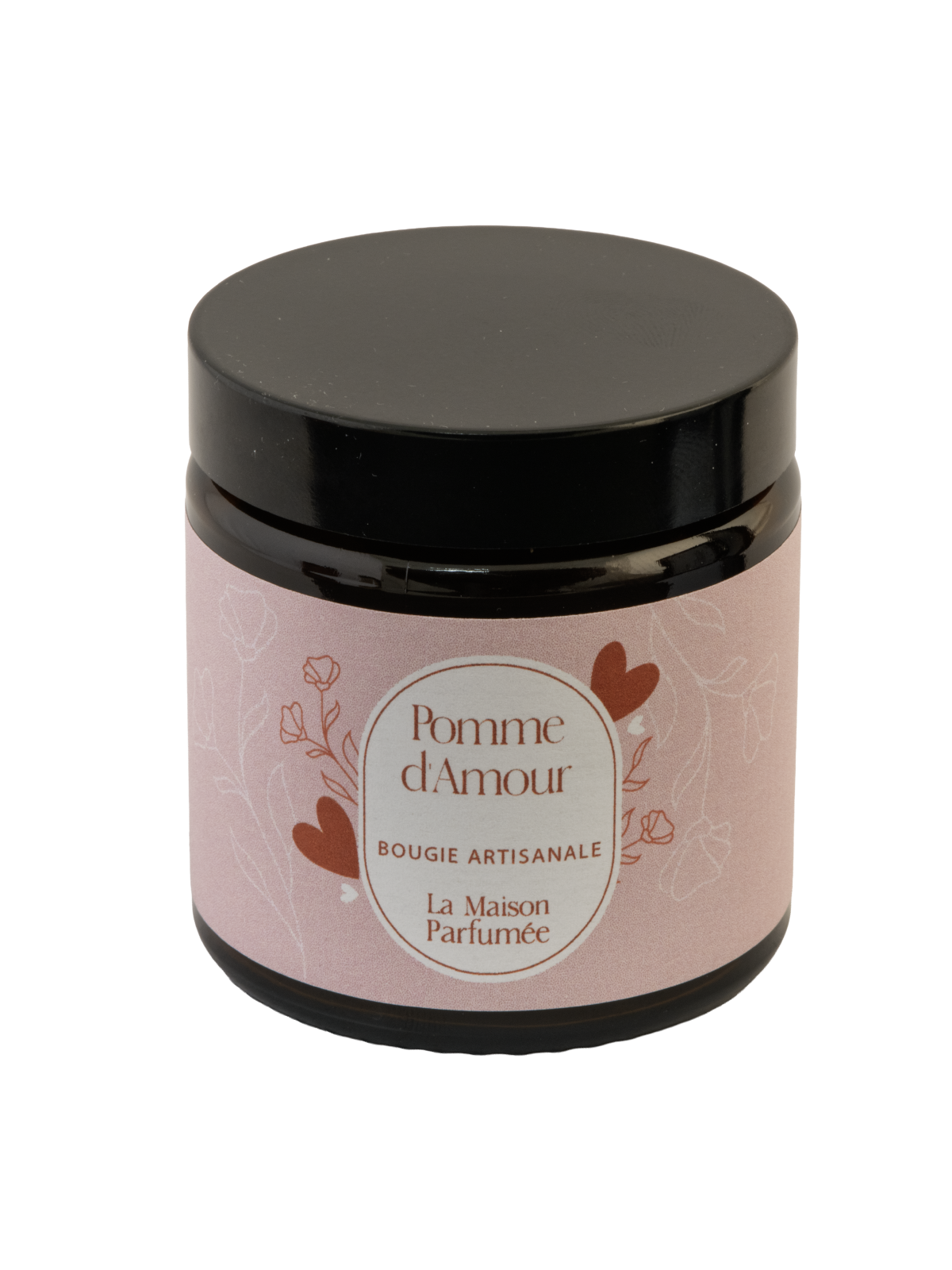 Bougie Artisanale Pomme d'Amour 90 gr.