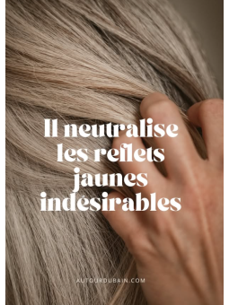 Shampoing Solide Anti-Jaunissement Cheveux Blonds ou Gris - Le Violet