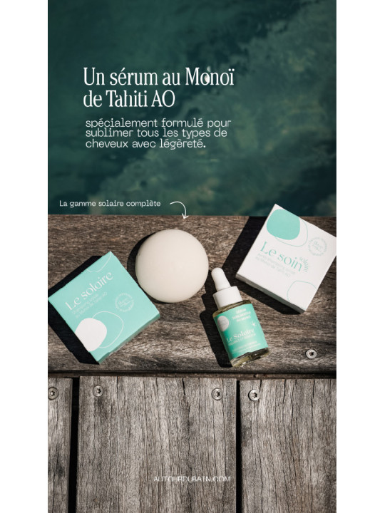 Sérum Capillaire Sublimateur au Monoï de Tahiti - Sans Silicone