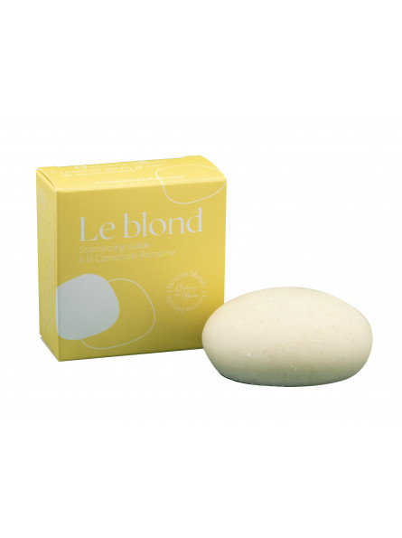 Shampoing solide cheveux blonds
