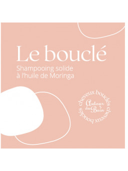 Shampoing Solide Cheveux Bouclés ou Crépus à l'Huile de Moringa - Autour du Bain